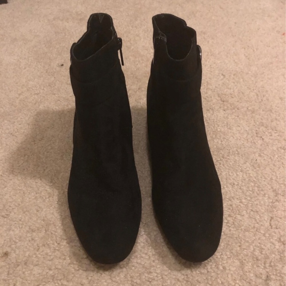Black Bootie Wedges